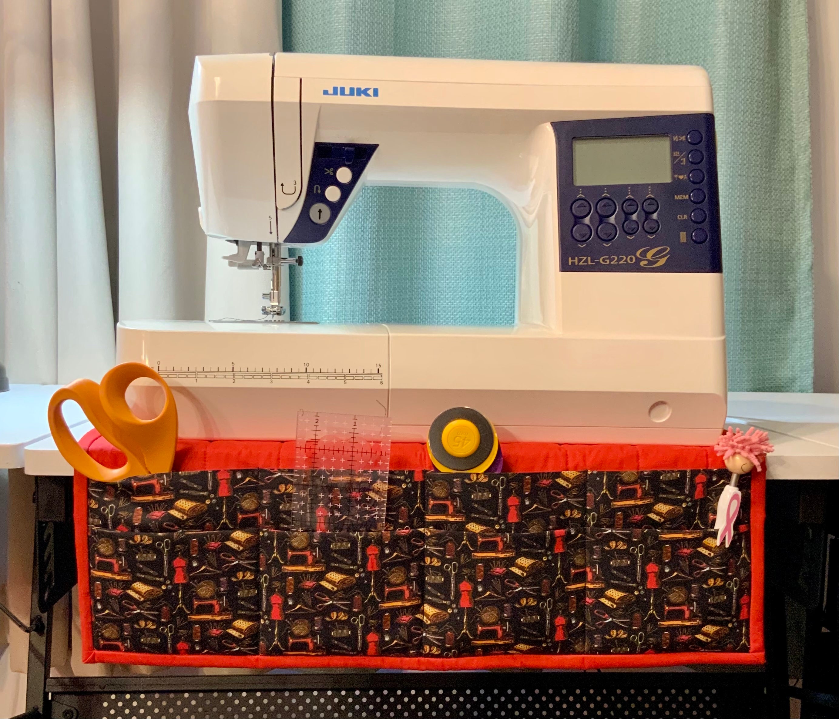 Sewing Machine Organizer 8 Pocket Sewing Machine Mat sewing Etsy