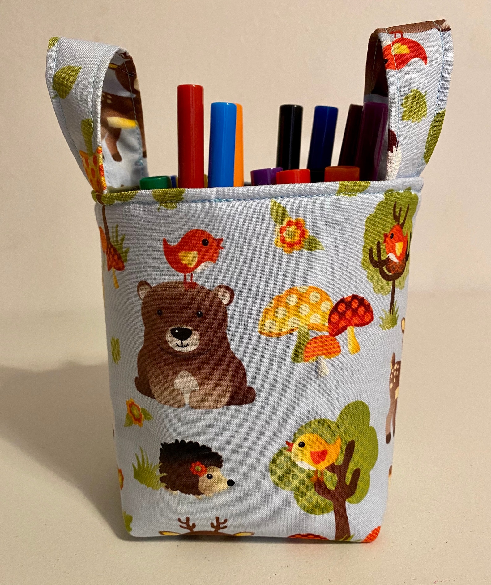 Art Caddy Crayon and Marker Bag Etsy