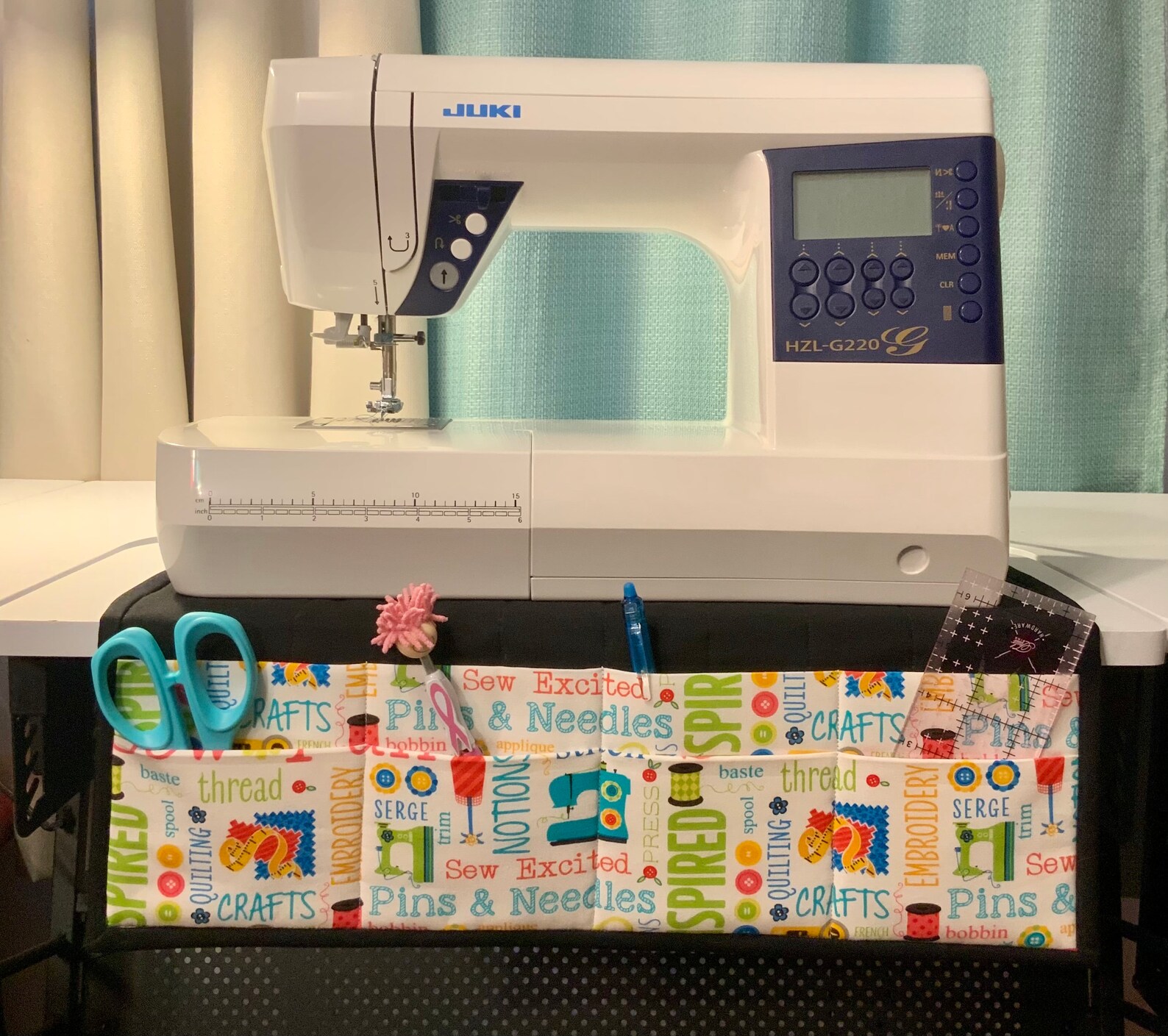 Sewing Machine Organizer Sewing Machine Mat 8 Pocket Sewing Etsy