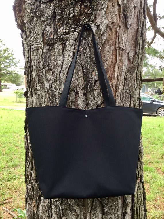 denim beach bag