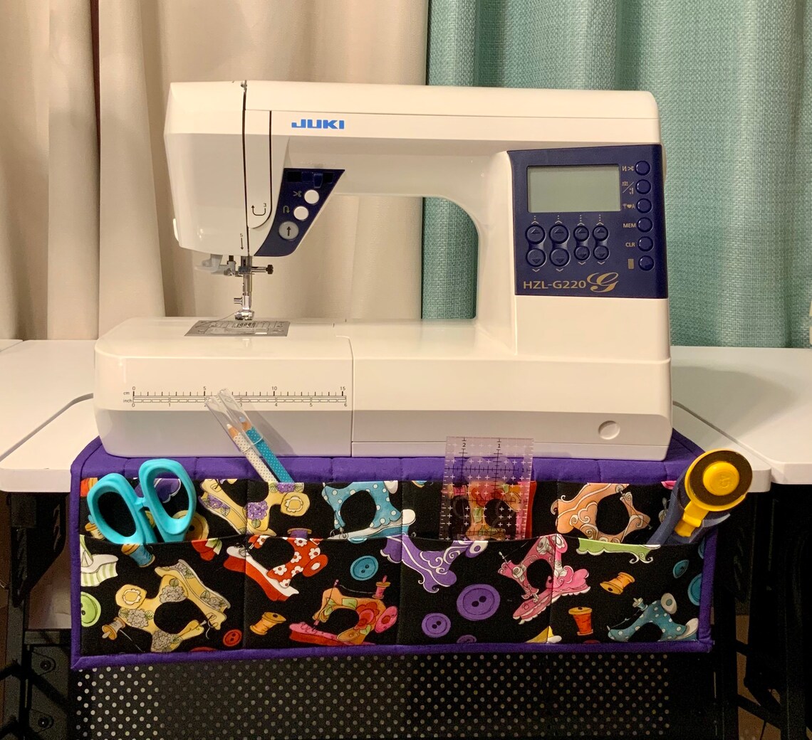 Sewing Machine Organizer 8 Pocket Sewing Machine Organizer Etsy