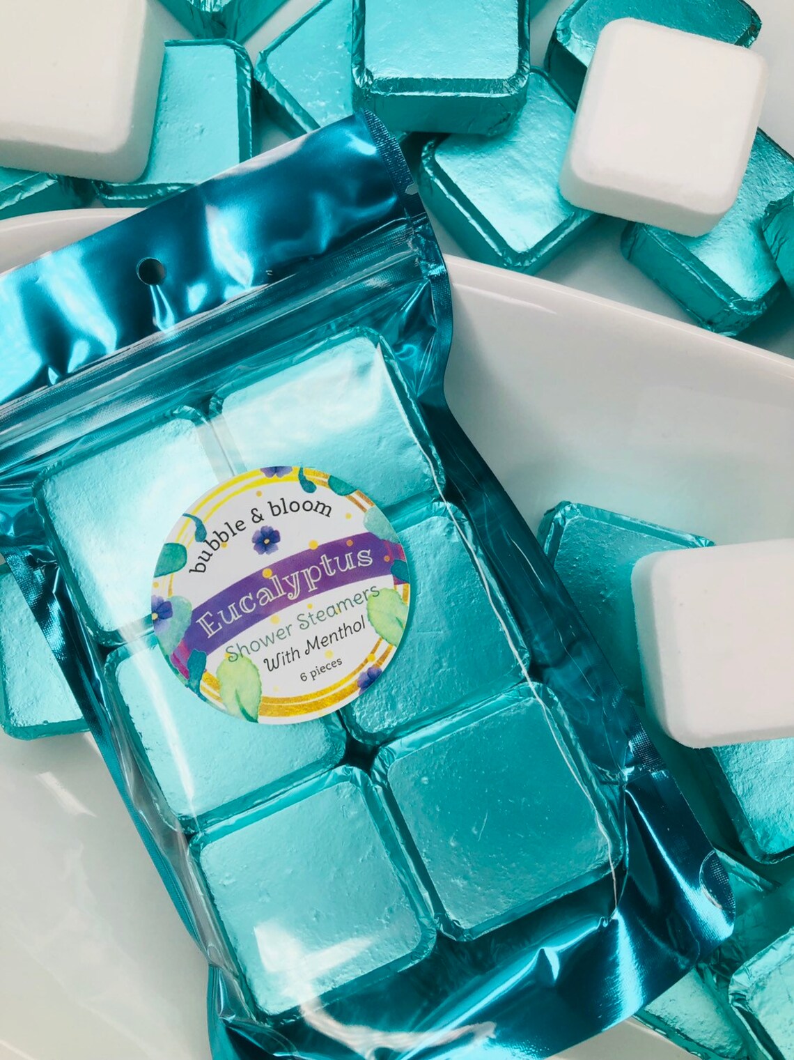 Shower Steamer Eucalyptus Essential Oil With Menthol Etsy