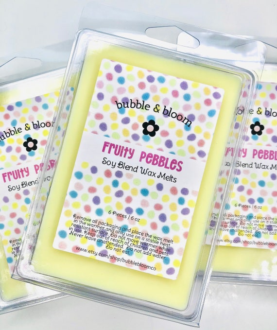 Extra Large Fruity Pebbles Wax Tarts Fruity Pebbles Wax Melts Etsy