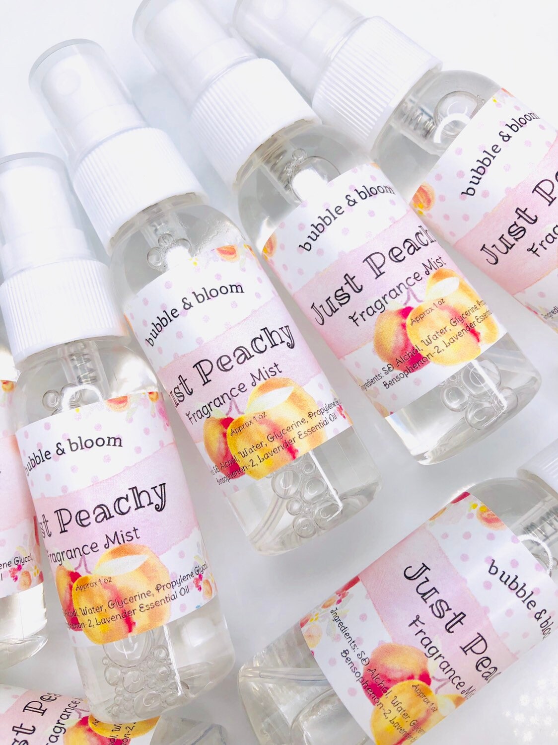 Peach Fragrance Mist Just Peachy Perfume Spray Etsy
