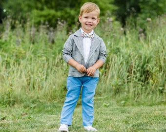 Tenue de garçon de bébé garçon mariage tenue, les garçons tailleur en lin, Page