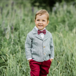 Ring Bearer Suit, Ring Bearer Outfit, Baptism Boy Outfit, Page Boy Outfit