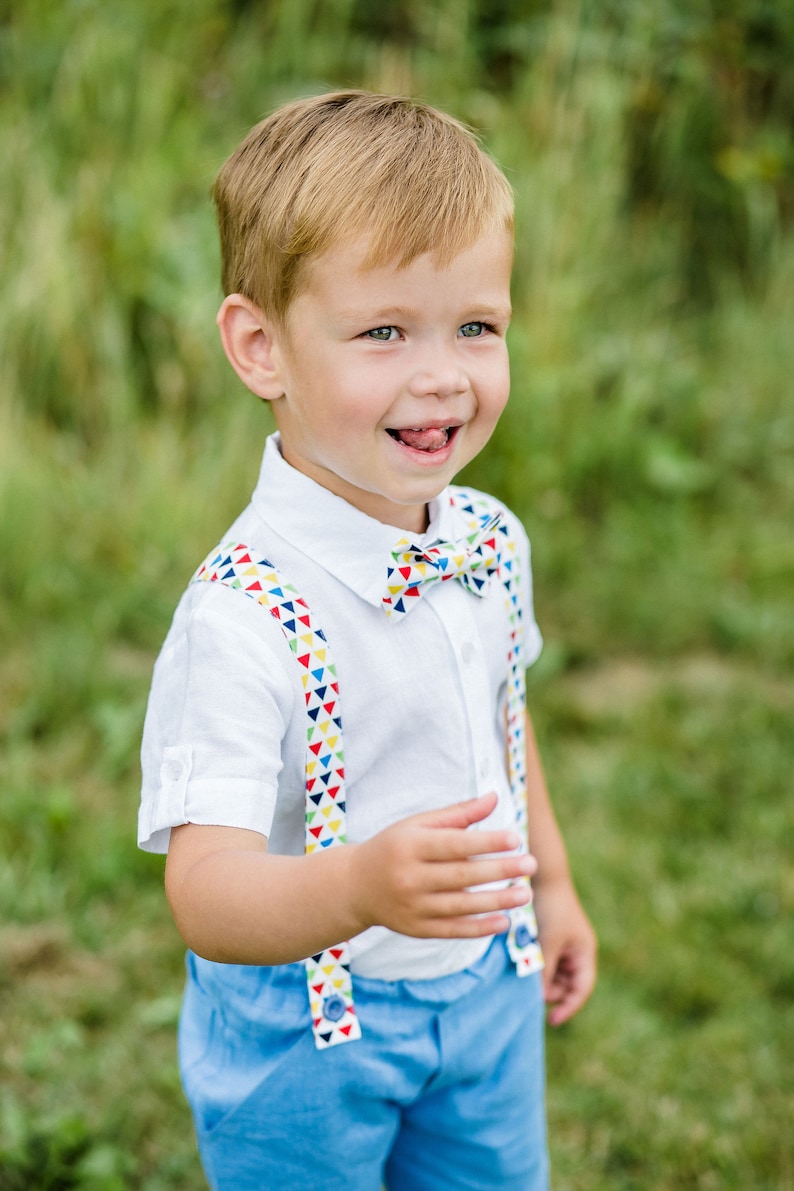 Baby Boy Wedding Outfit Boys Linen Suit Page Boy Outfit Etsy