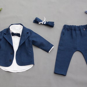 Baby Wedding Outfit, Boys Baptism Outfit, Page Boy Outfit, Ring Bearer Outfit