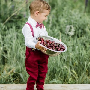 Ring Bearer Suit, Ring Bearer Outfit, Page Boy Outfit, Baptism Boy Outfit image 2