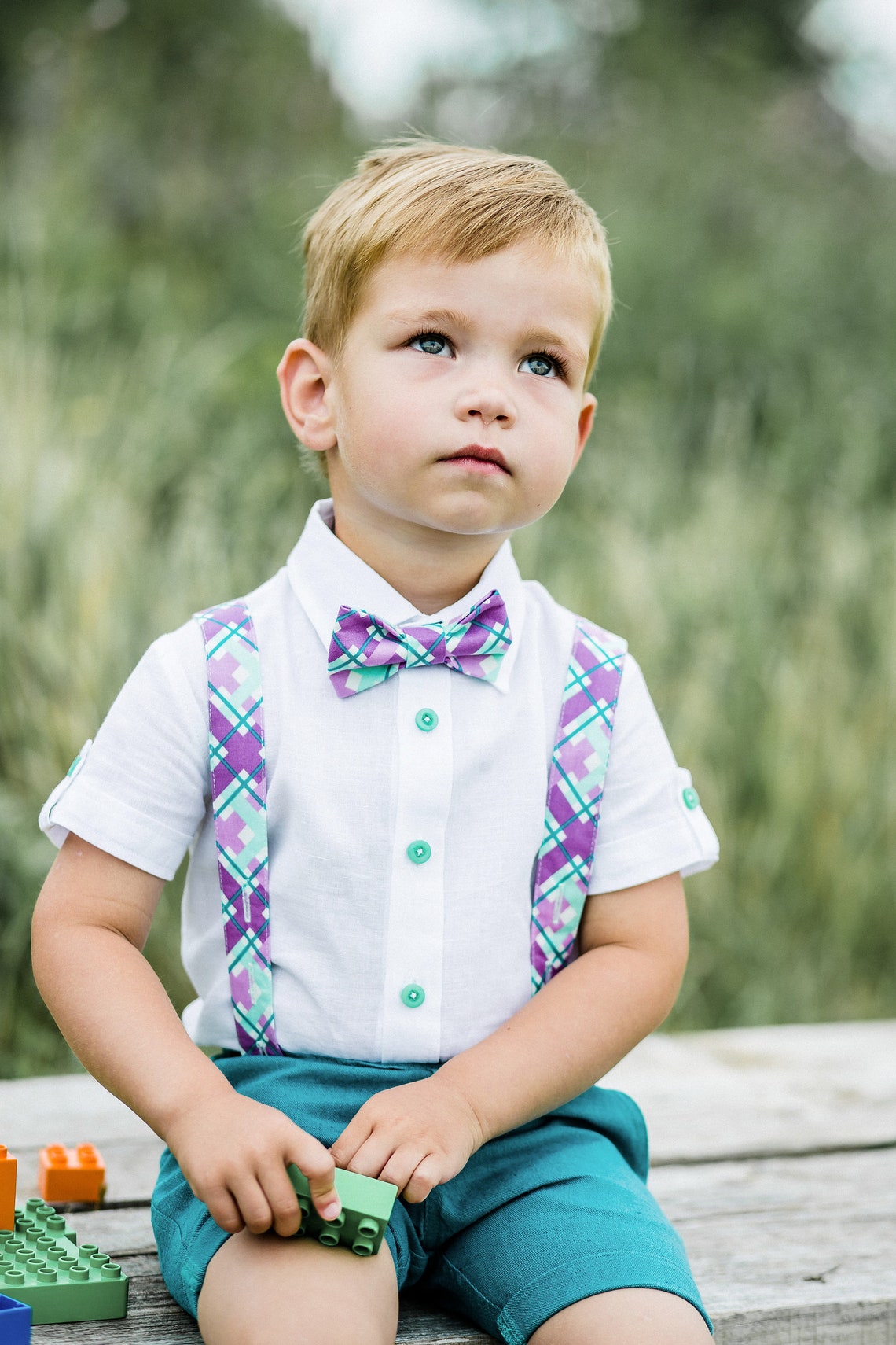 Page Boy Outfit Baby Wedding Outfit Baby Blessing Outfit Etsy