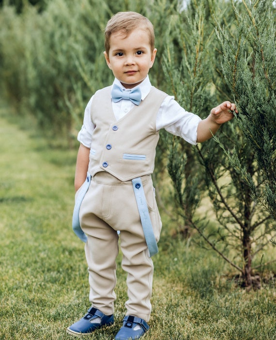 Traje de portador anillo Ropa formal para niños de - Etsy México