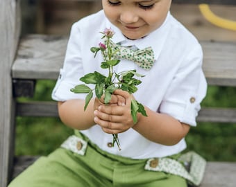 Boho Baby Clothes, Baby Blessing Outfit, Baby Wedding Outfit, Boys Baptism Outfit