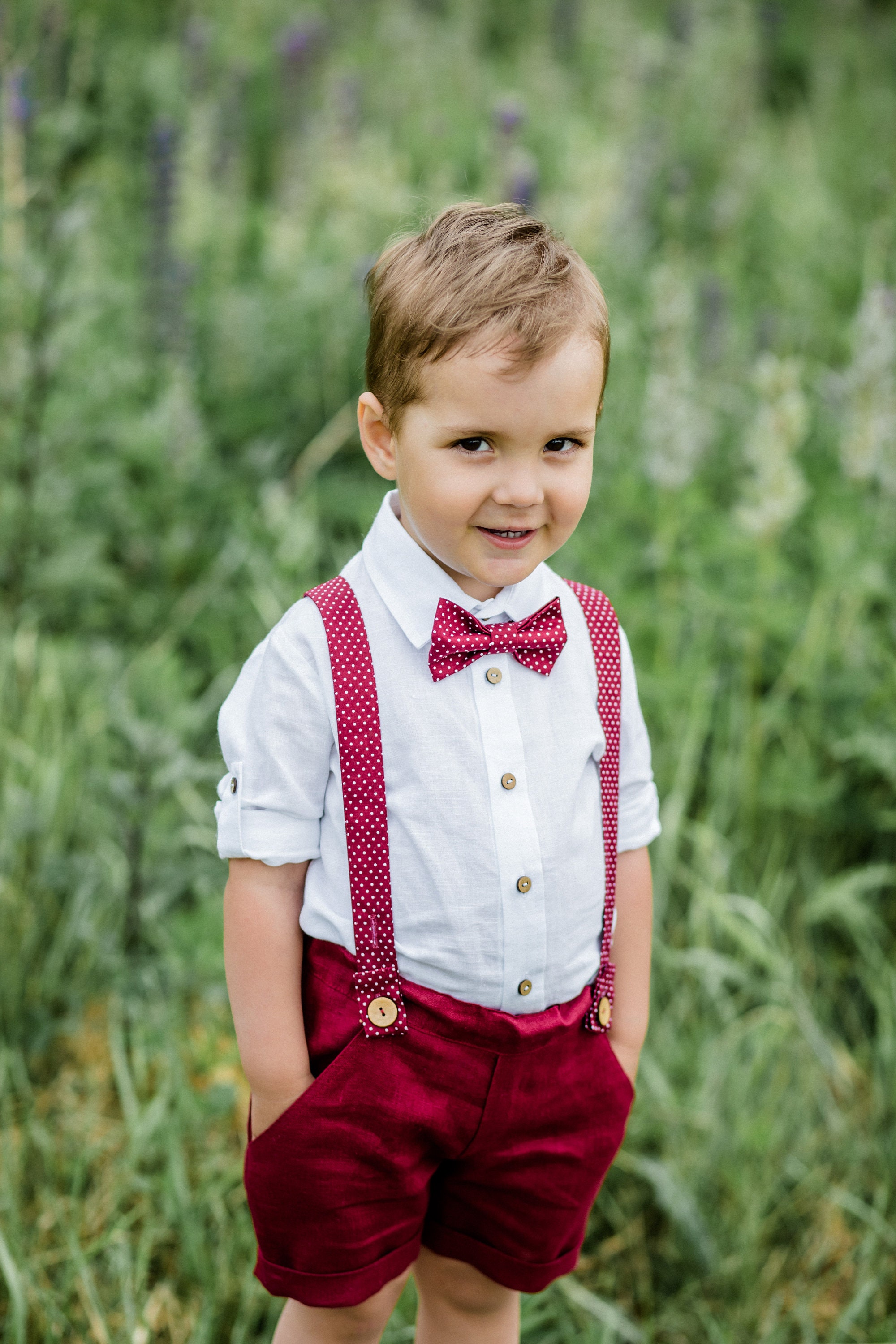 Baby Boy Bow Tie Newborn Bow Ties Toddler Bowtie Polka Dot - Etsy UK