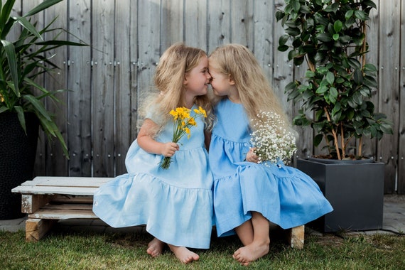 baby blue summer dresses On Your Way Light Blue Floral Babydoll Dress – Shop the Mint