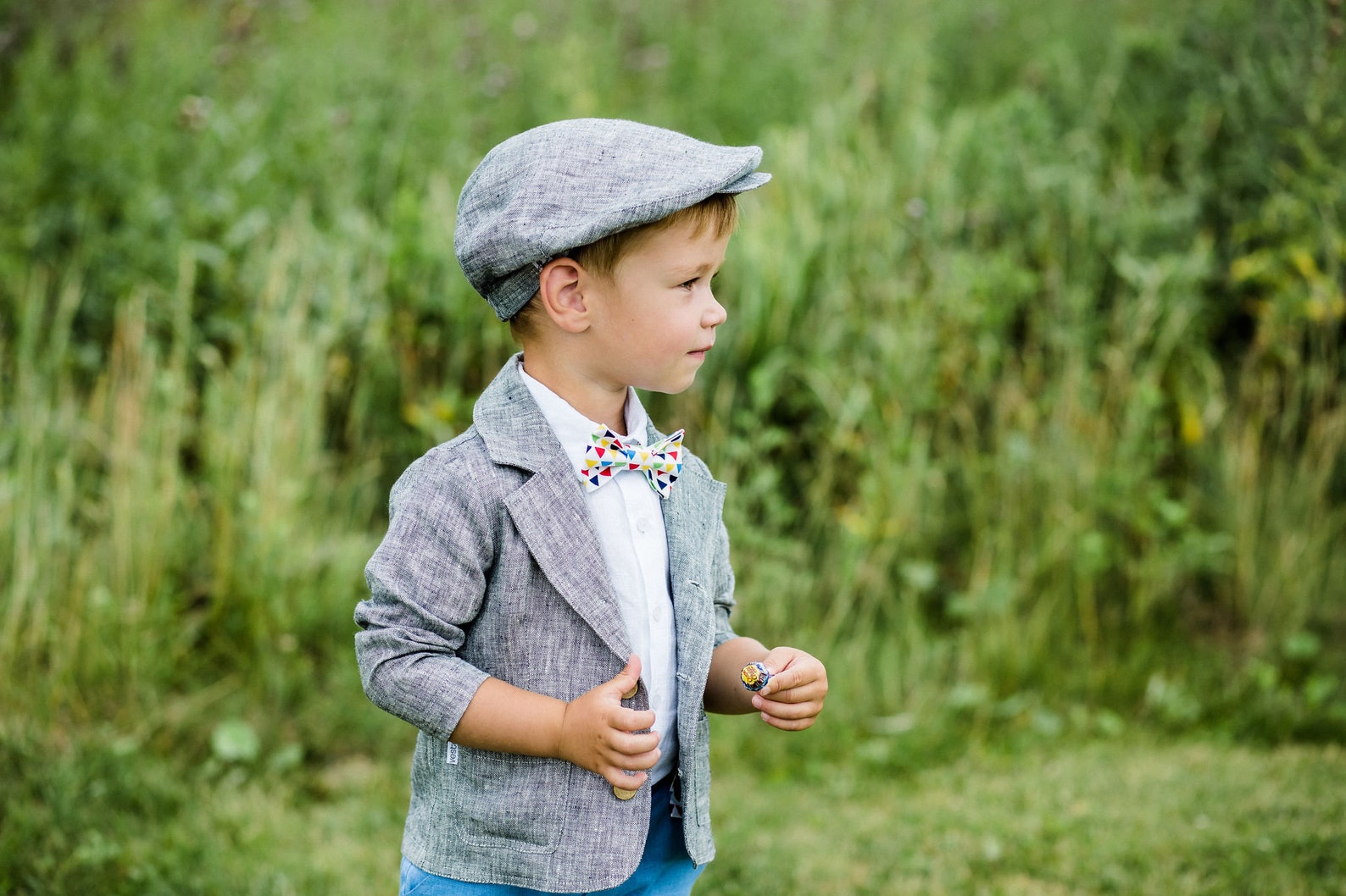 Baby Boy Wedding Outfit Boys Linen Suit Page Boy Outfit Etsy