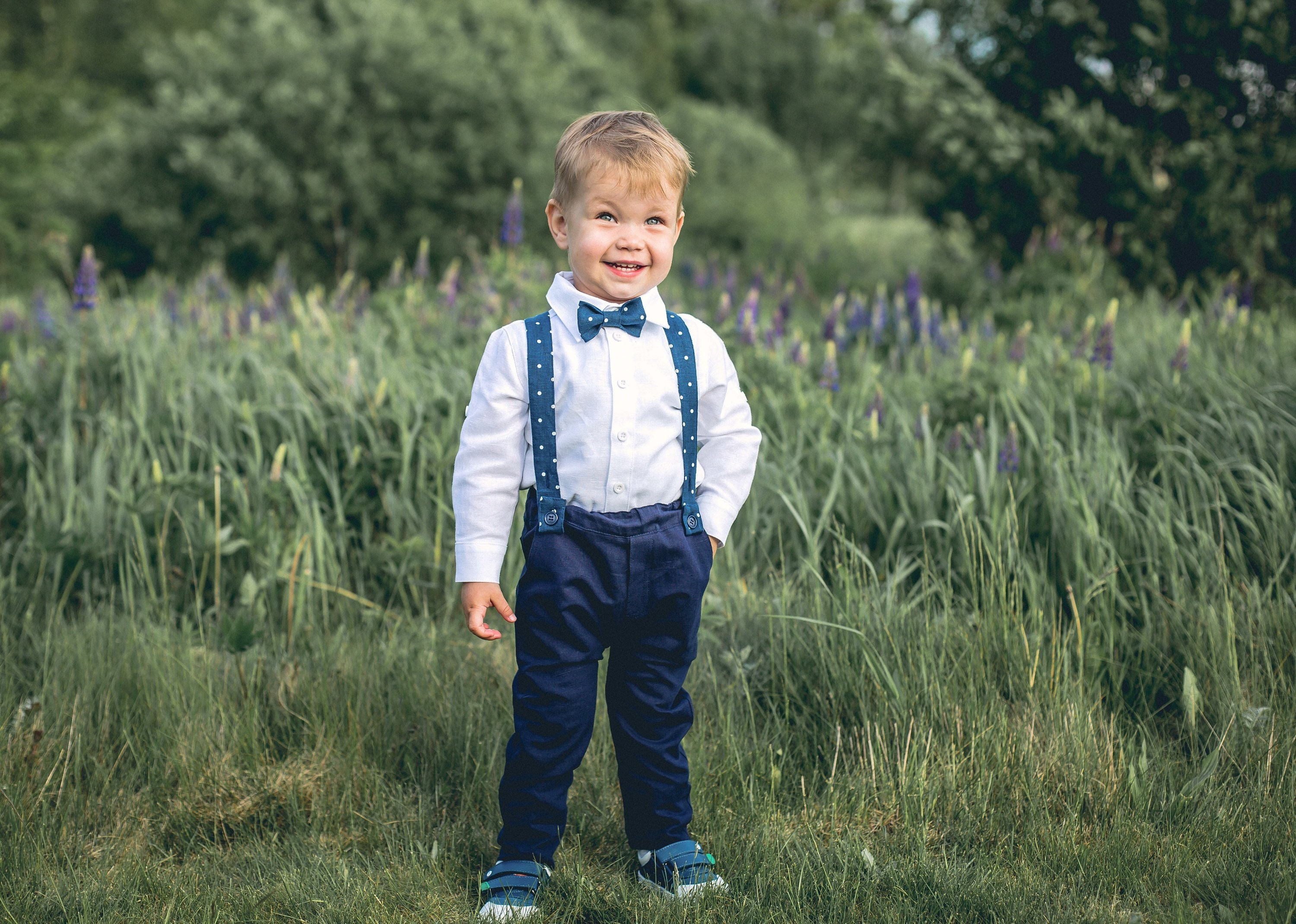 Boys Formal Wear Ring bearer outfit Page Boy Outfit Boys Baptism Outfit