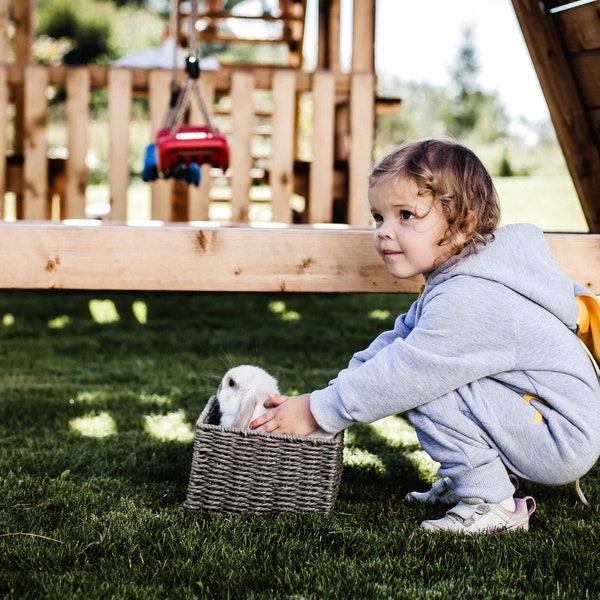 Ensemble pour enfants, tenue de maternelle, cache-couche drôle pour bébé, sweat à capuche avec oreilles