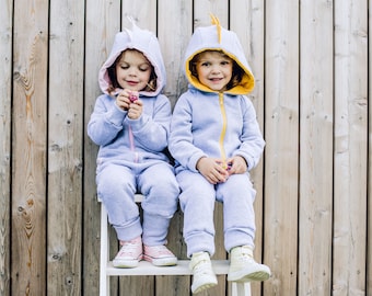 Handmade Dragon Romper: Cotton Hoodie Costume with Spikes