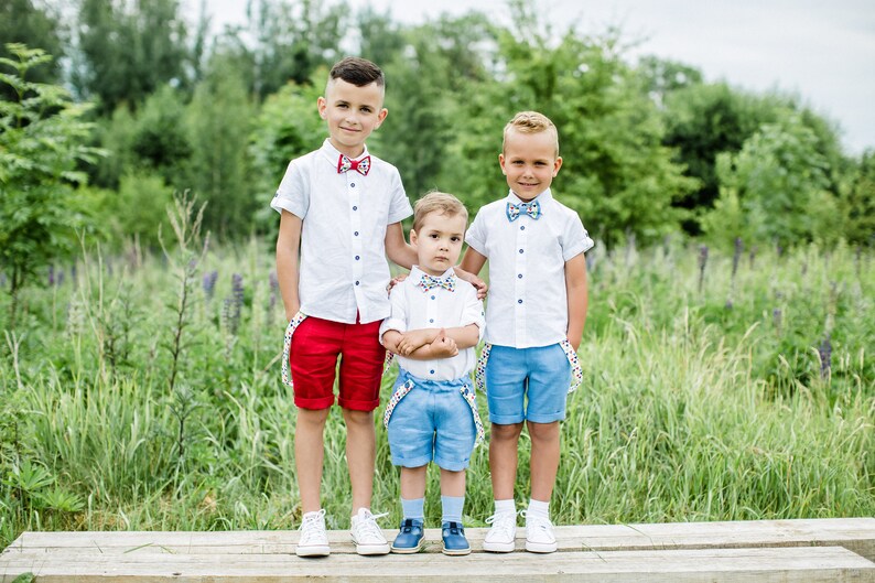 Page Boy Outfit Baby Wedding Outfit Baby Blessing Outfit Etsy