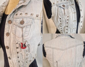 Jeans Weste, denim vest