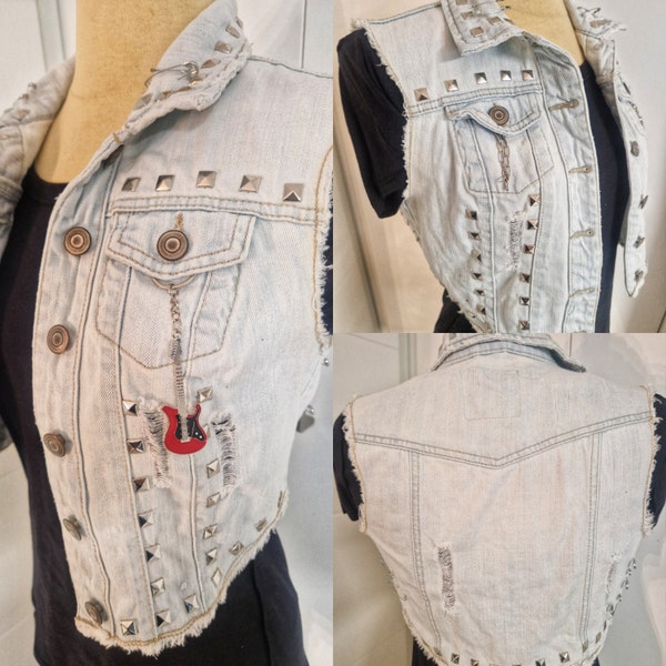 Jeans Weste, denim vest