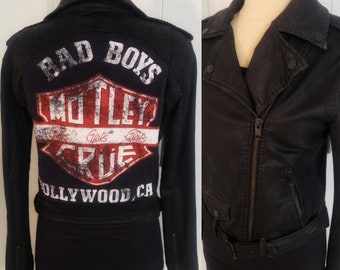 Chaqueta vaquera Mötley Crüe, chaqueta vaquera