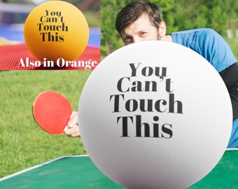 Funny Ping Pong Balls Set, You Can't Touch This, Game Night Sports Gift