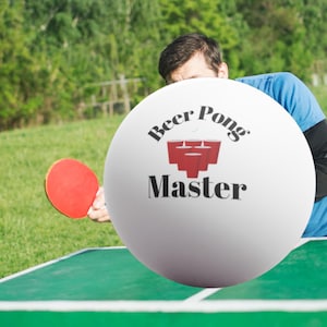 Beer Pong Balls Set, Perfect for Parties, Game Nights, and Tournaments, Funny Beer Pong Master Gift, Durable & Fun for All Occasions