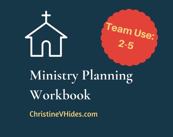 Ministry Planning Workbook - Small Team Use
