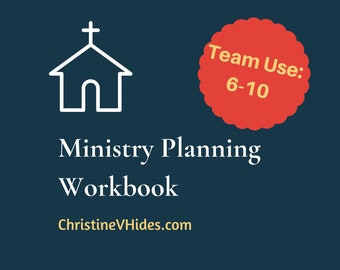 Ministry Planning Workbook - Medium Team Use