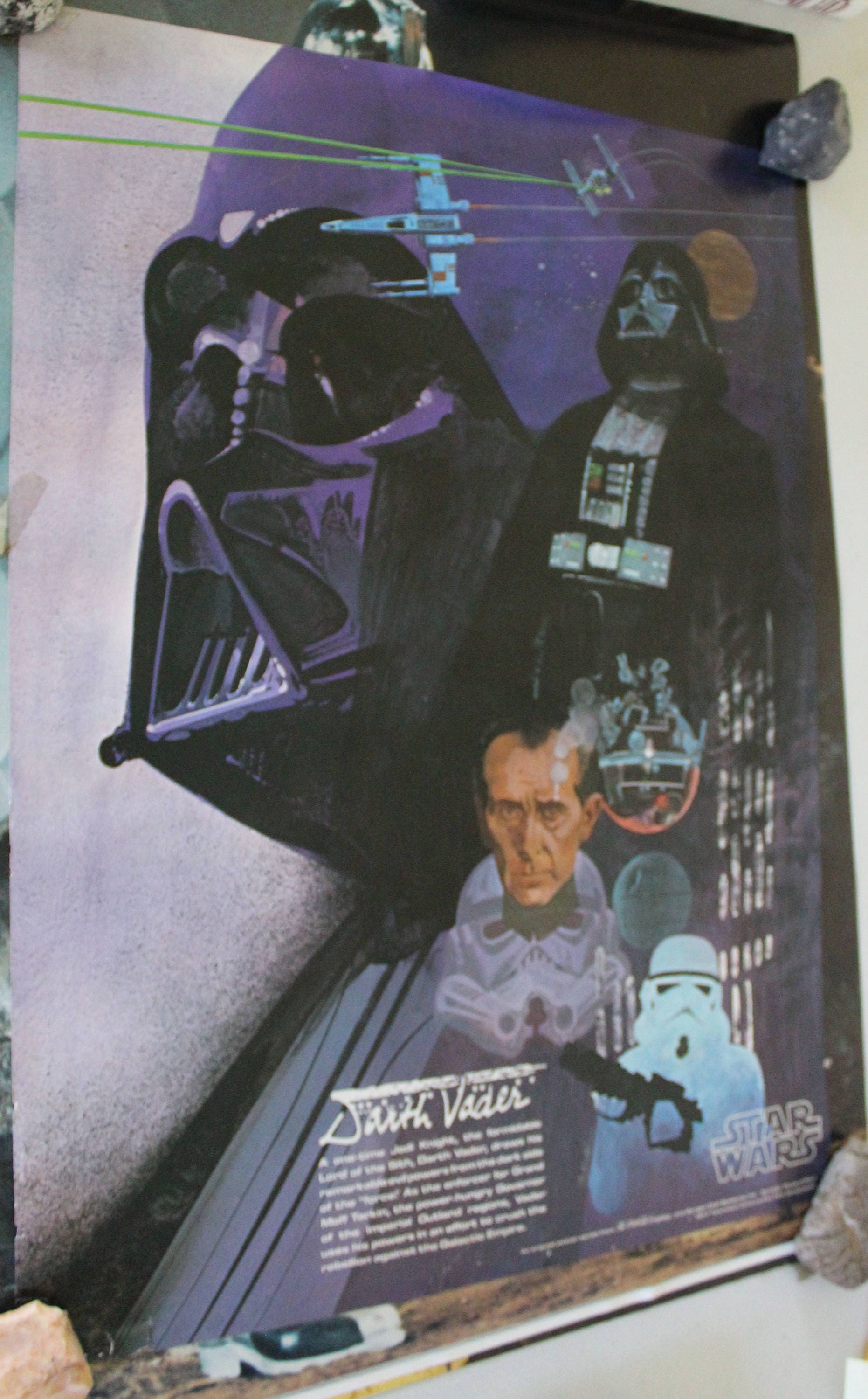 Rare - STAR WARS Posters by Del Nichols - Burger King / Coca