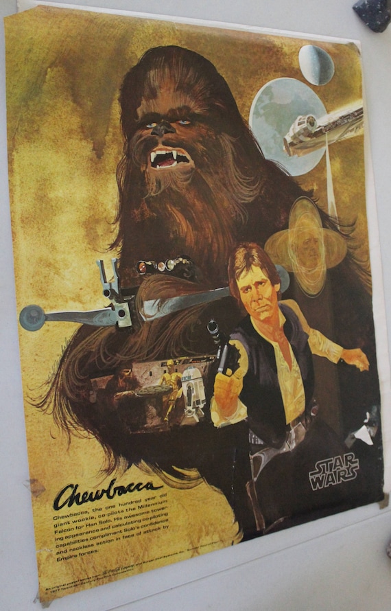 Rare - STAR WARS Posters by Del Nichols - Burger King / Coca Cola