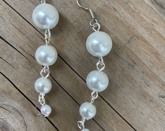 Pearl Dangle Earrings