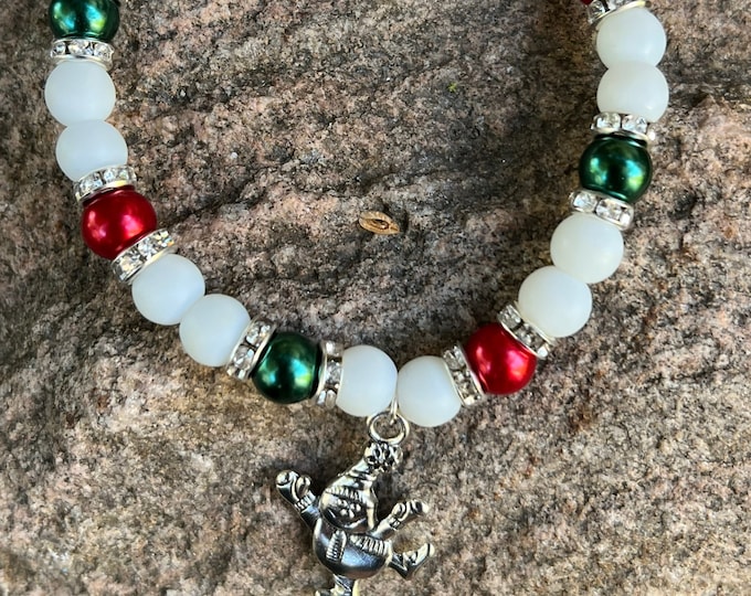 Snowman Charm Bracelet