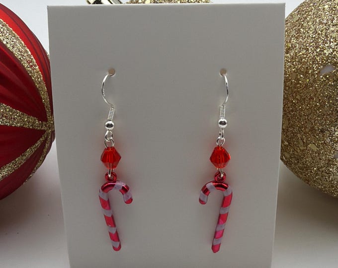 Candy Cane Earrings | Christmas Earrings | Stocking Stuffers