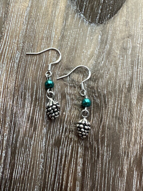 Pine Cone Earrings