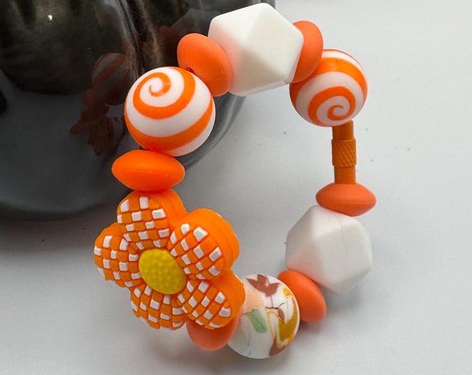 Flower Tumbler Handle Bracelet | Stanley Cup Accessories | Cup Handle Bracelet |