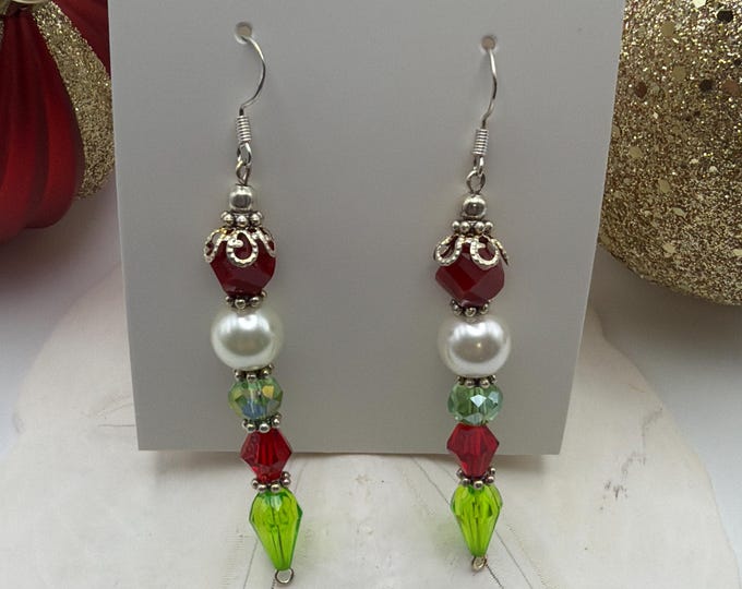 Icicle Ornament Earrings | Christmas Earrings | Stocking Stuffers
