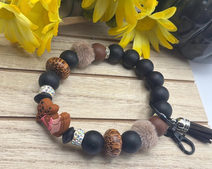 Cowboy Boot Wristlet/Keychain | Western Boot Wristlet | Western Cowboy Boot Key Chain