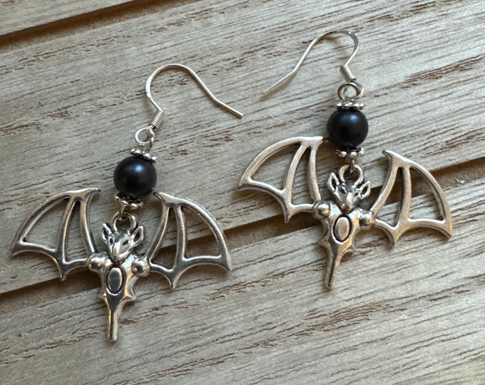 Bat Earrings