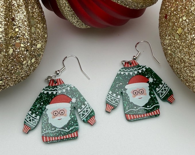 Christmas Sweater Earrings