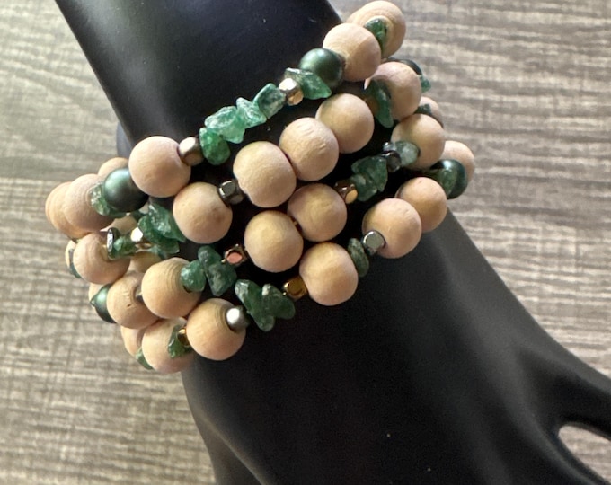 Morse Code Memory Wire Bracelet | Message in a Bracelet | Beaded Bracelet | Support Bracelet | Mental health | Organ Donation