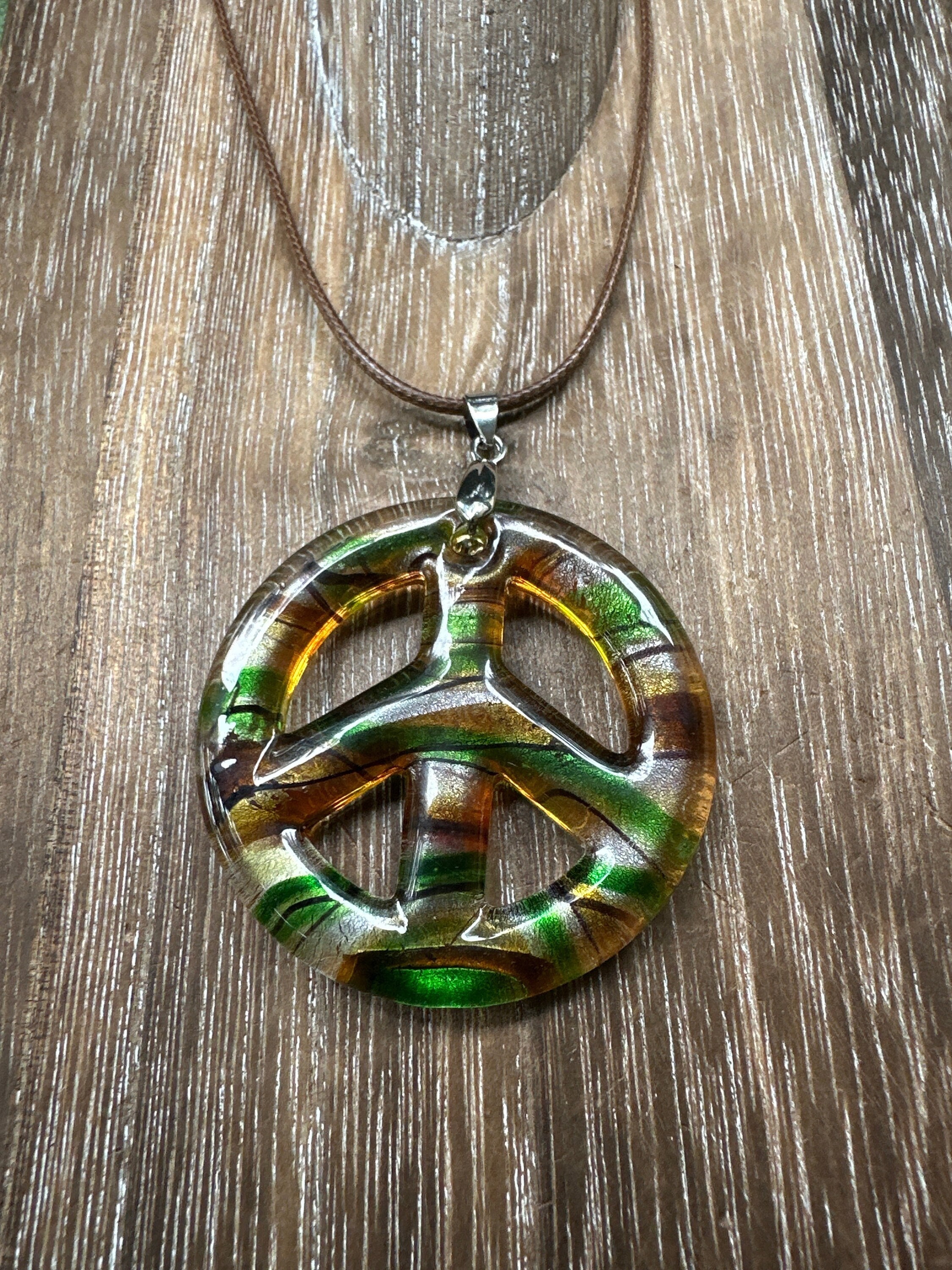 Peace sign deals necklace target