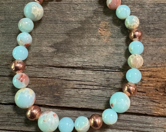 Bad Ass - Morse Code | Stretch Bracelet | Message in a Bracelet | Beaded Bracelet | Quote Bracelet | Gemstone