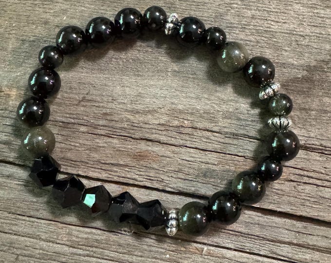 Bad Ass - Morse Code | Stretch Bracelet | Message in a Bracelet | Beaded Bracelet | Quote Bracelet