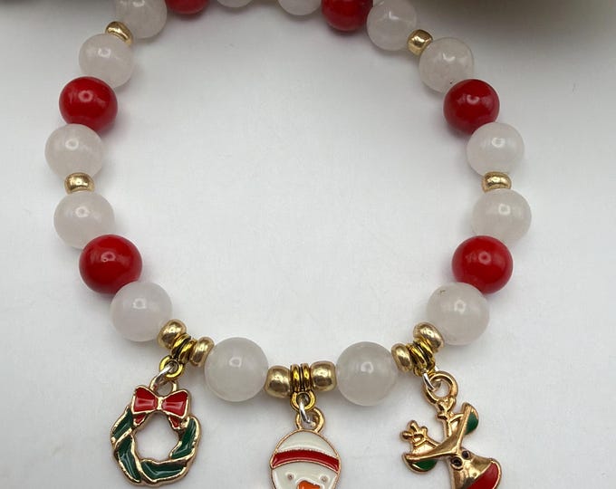 Christmas Charm Bracelet | Holiday Bracelet