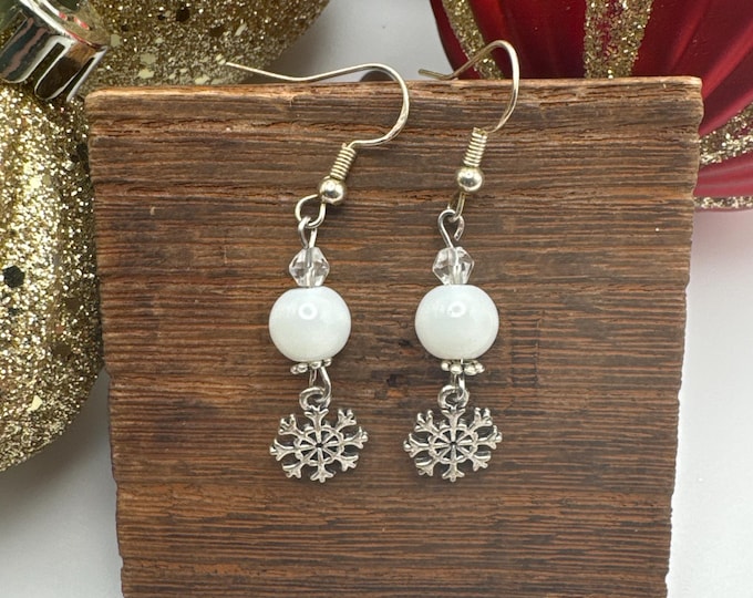 Snowflake Earrings..