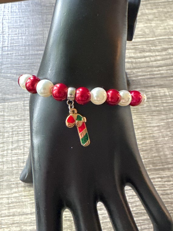 Candy Cane Bracelet