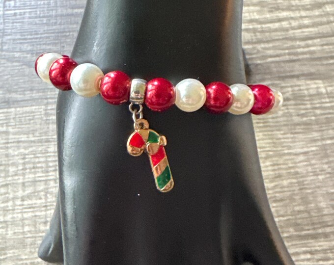 Candy Cane Bracelet