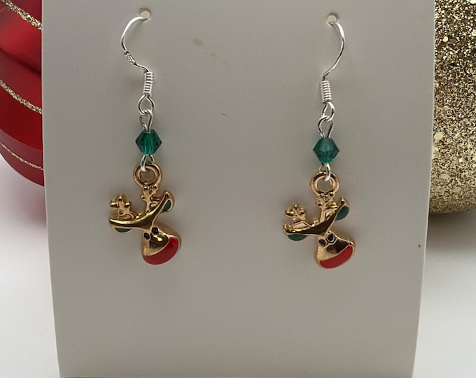 Reindeer Earrings | Christmas Earrings | Stocking Stuffers